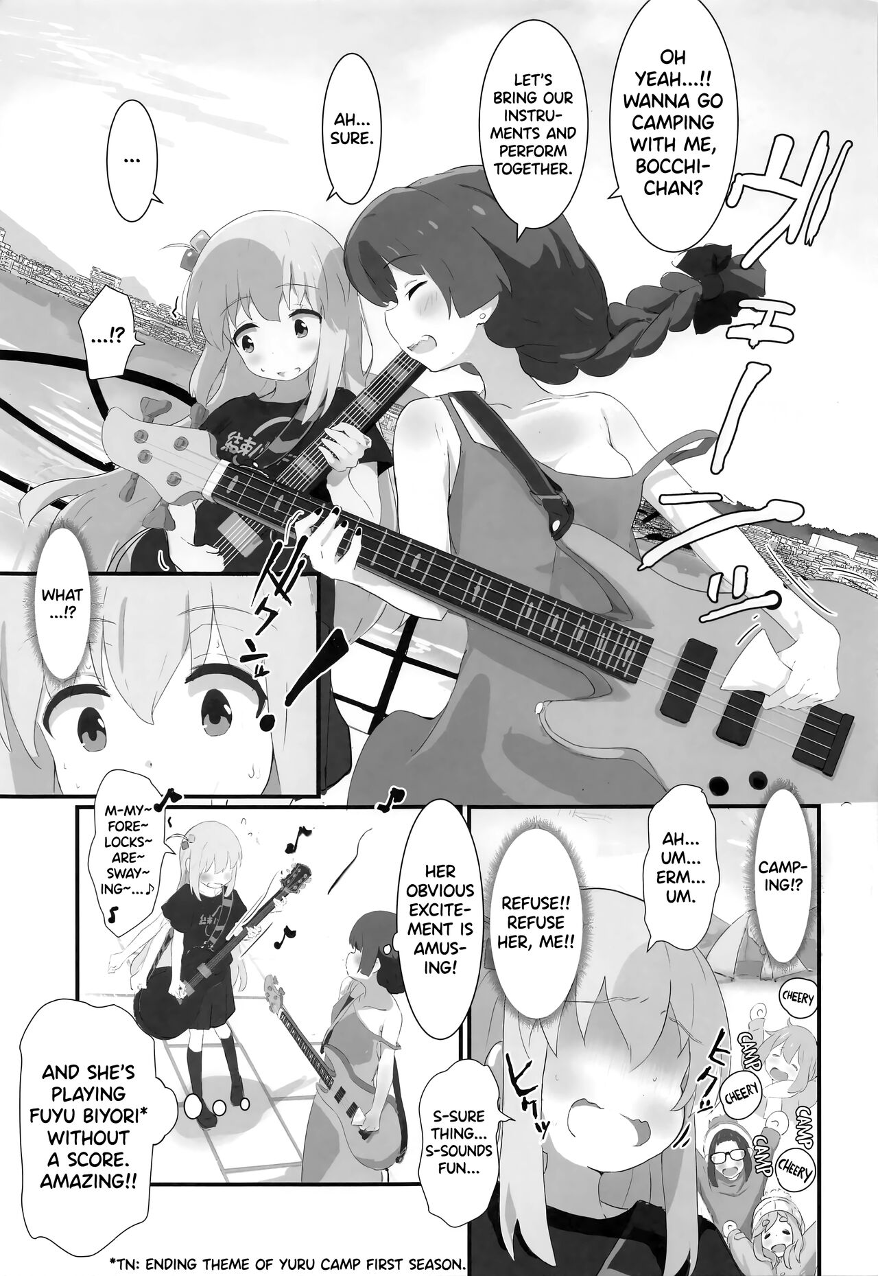 Lewd Camp with Bocchi-chan page 4