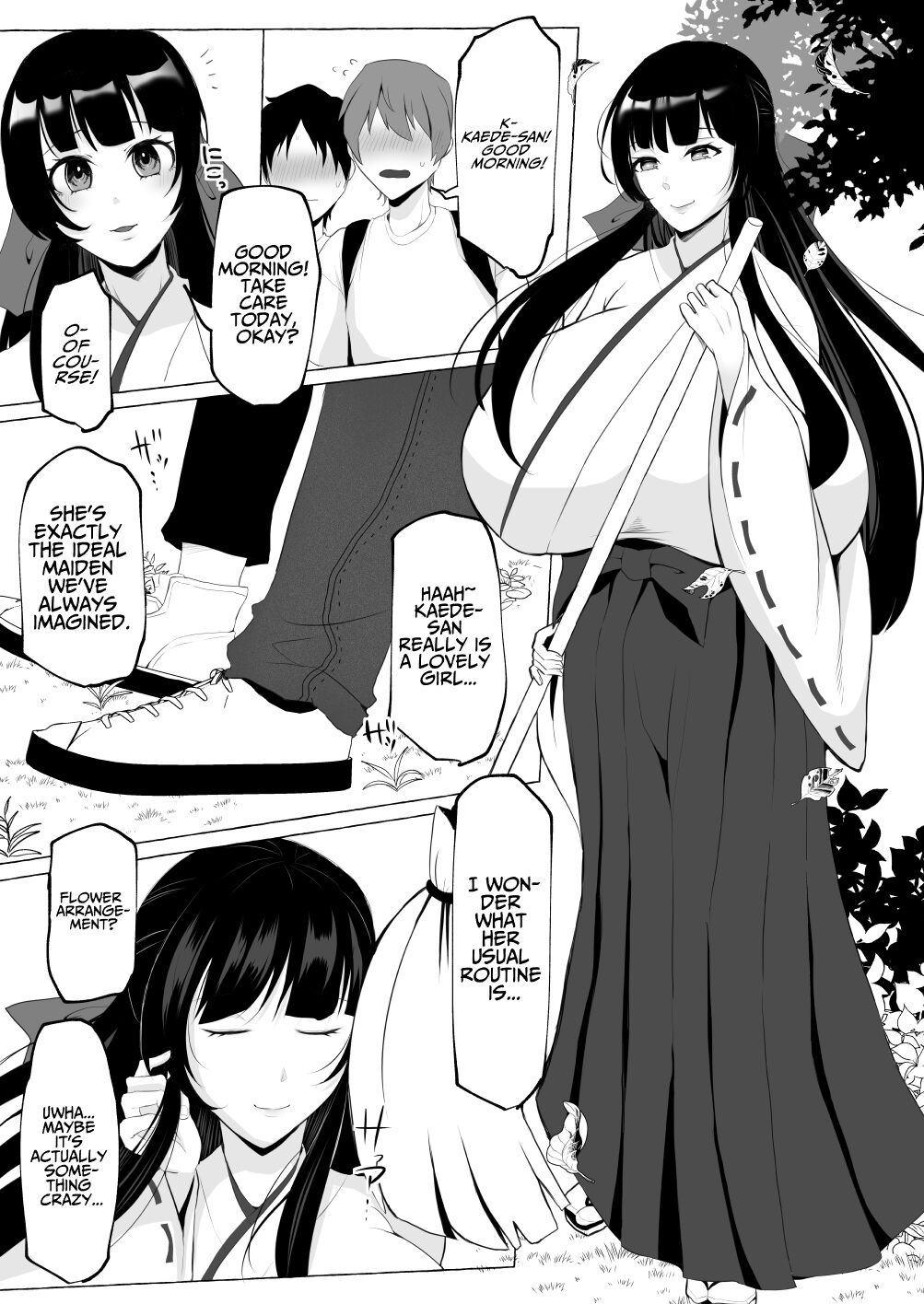 Lewd Dick Shrine Maidens Sisters Who Immerse Themselves In Perverted Masturbation page 8