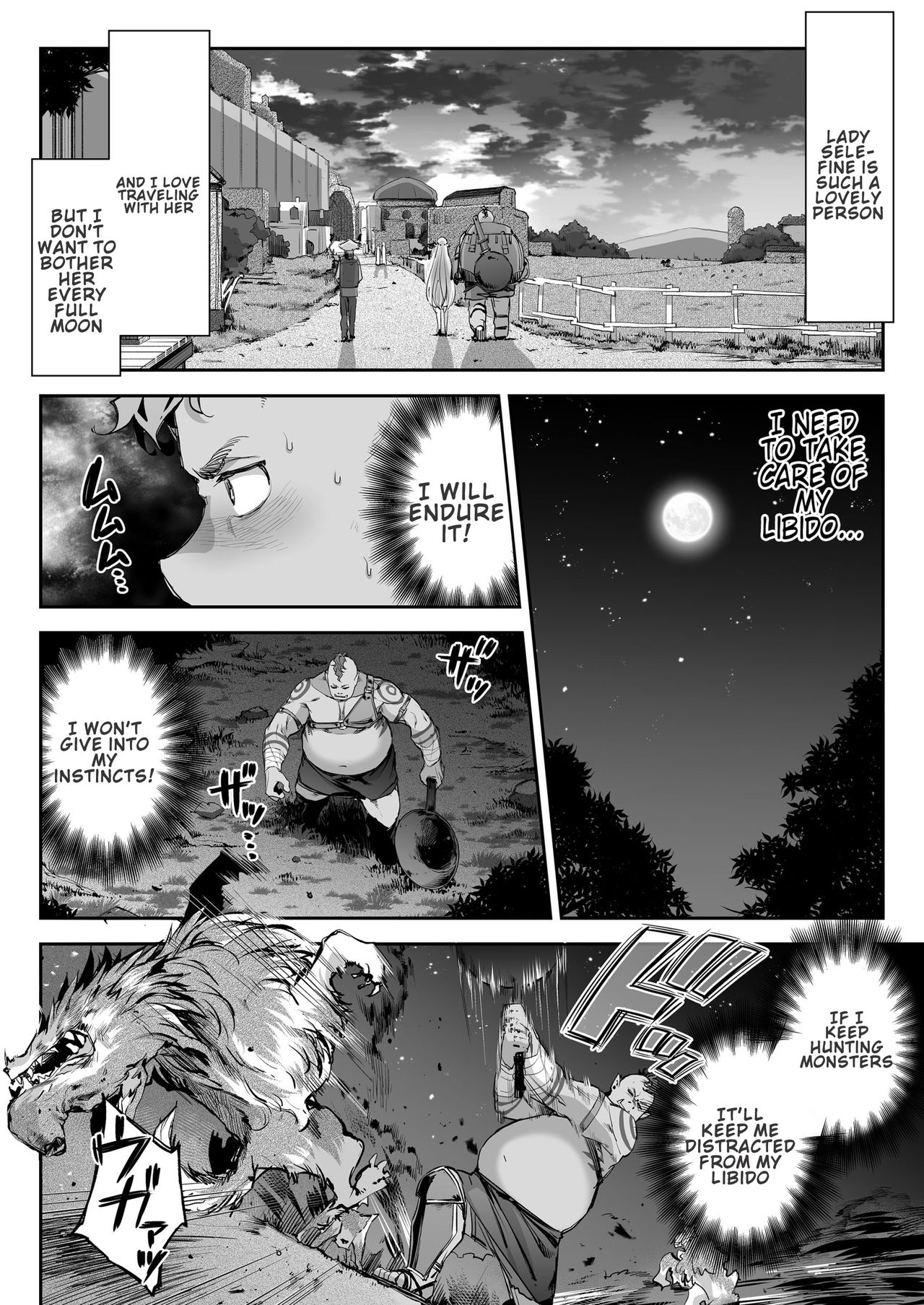Lewd Elf Likes Orc-kun page 15