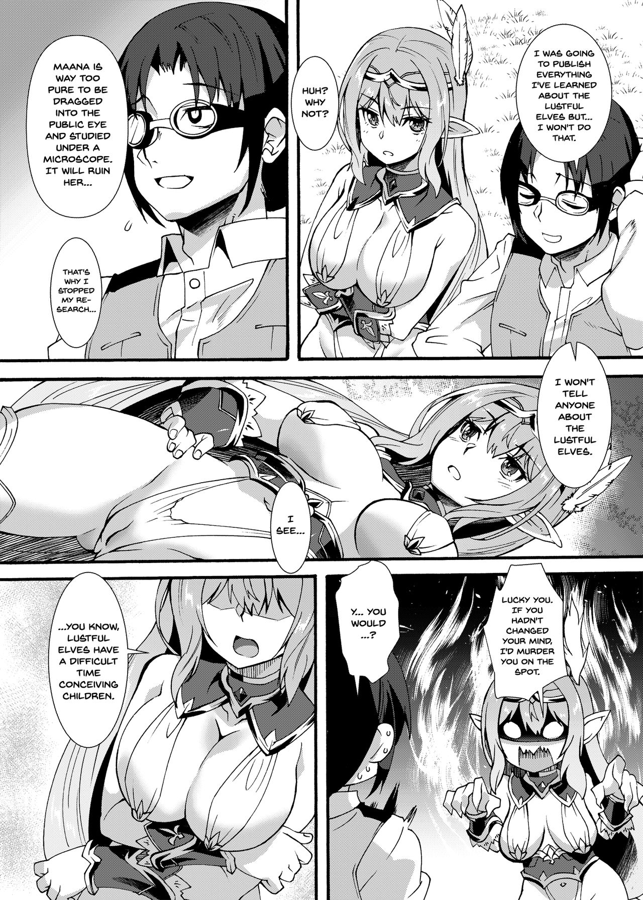 Lewd Elf Tanbouki 2 page 5