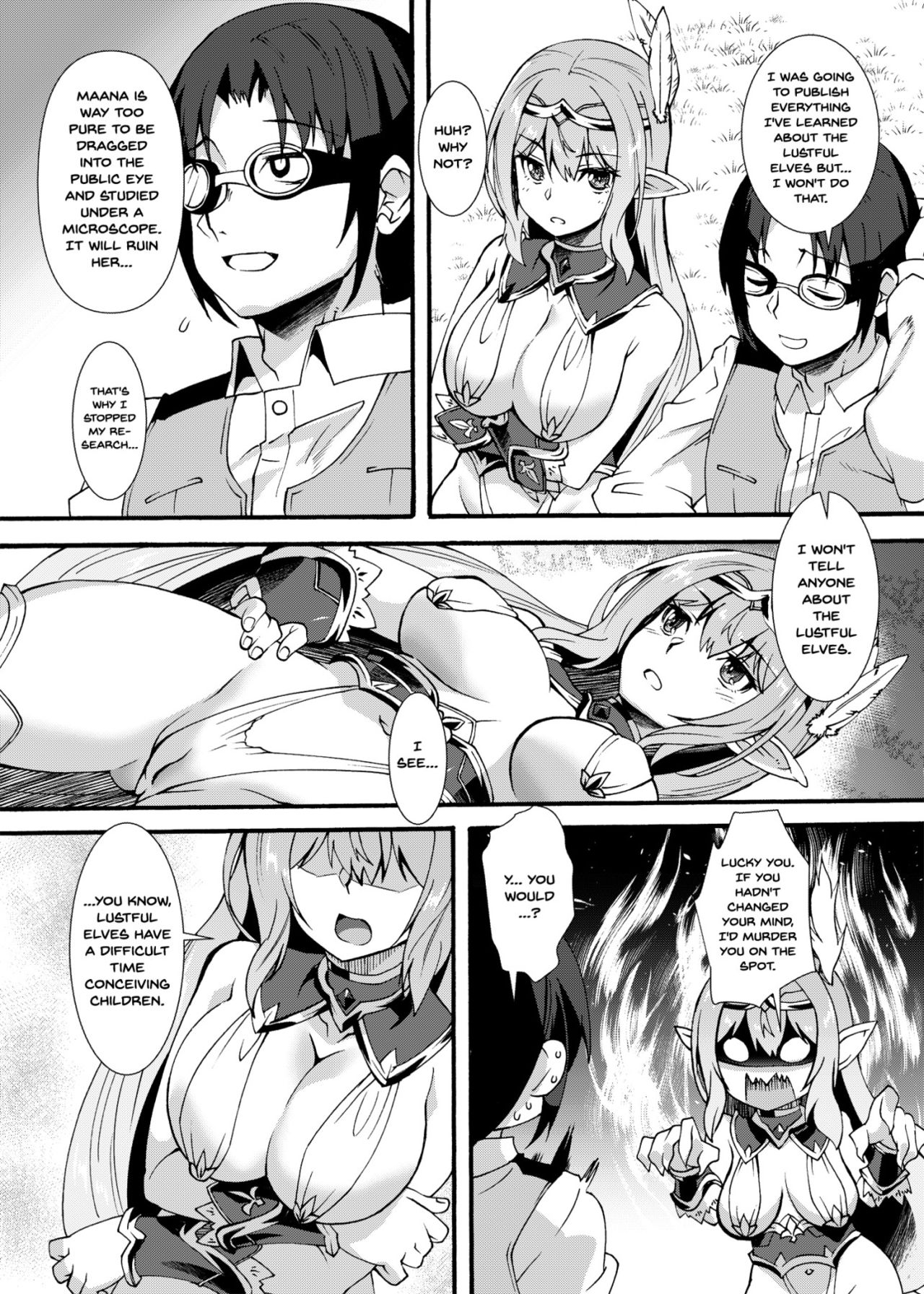 Lewd Elf Tanbouki 2 page 5
