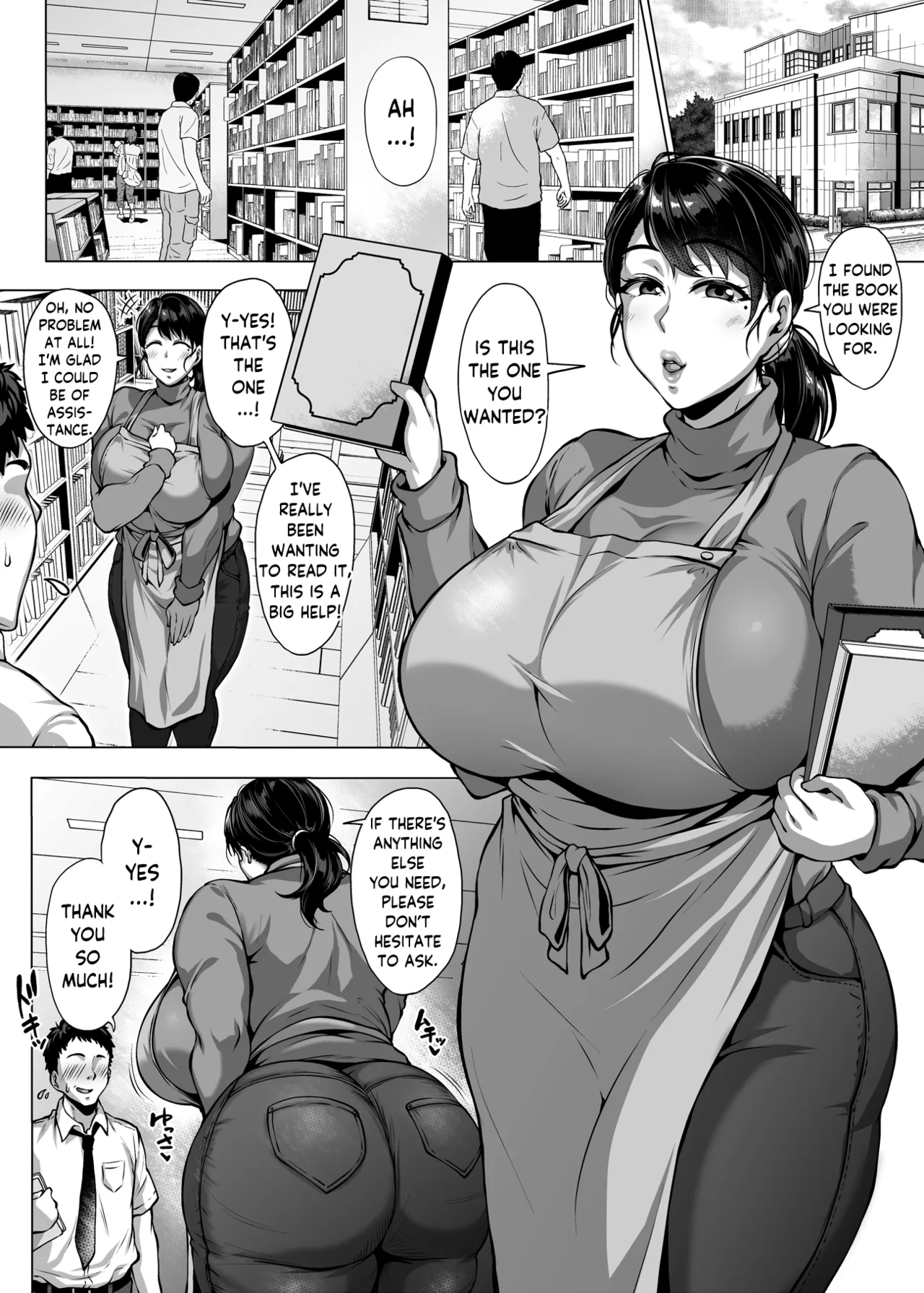 Lewd Librarian: Pussy for Loan page 55