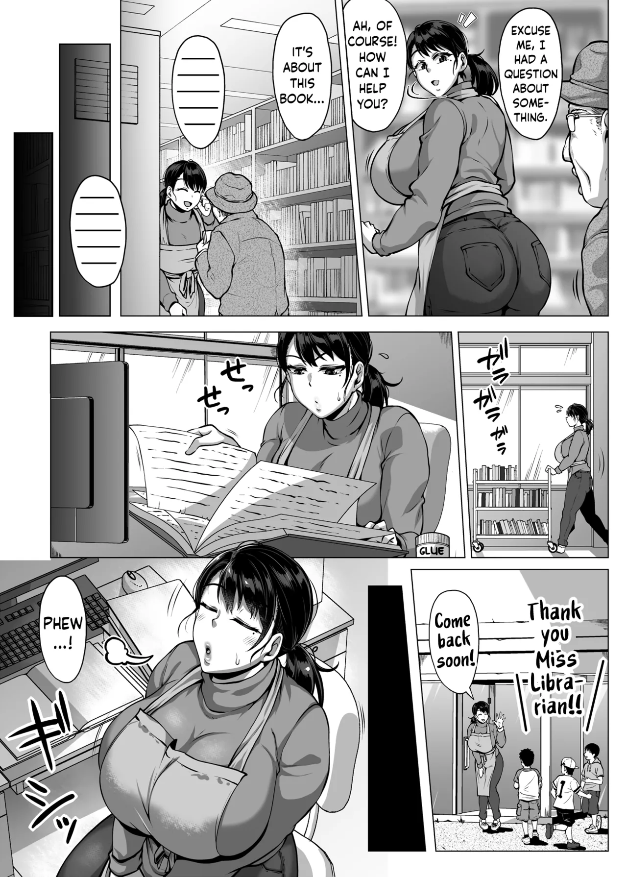 Lewd Librarian: Pussy for Loan page 57