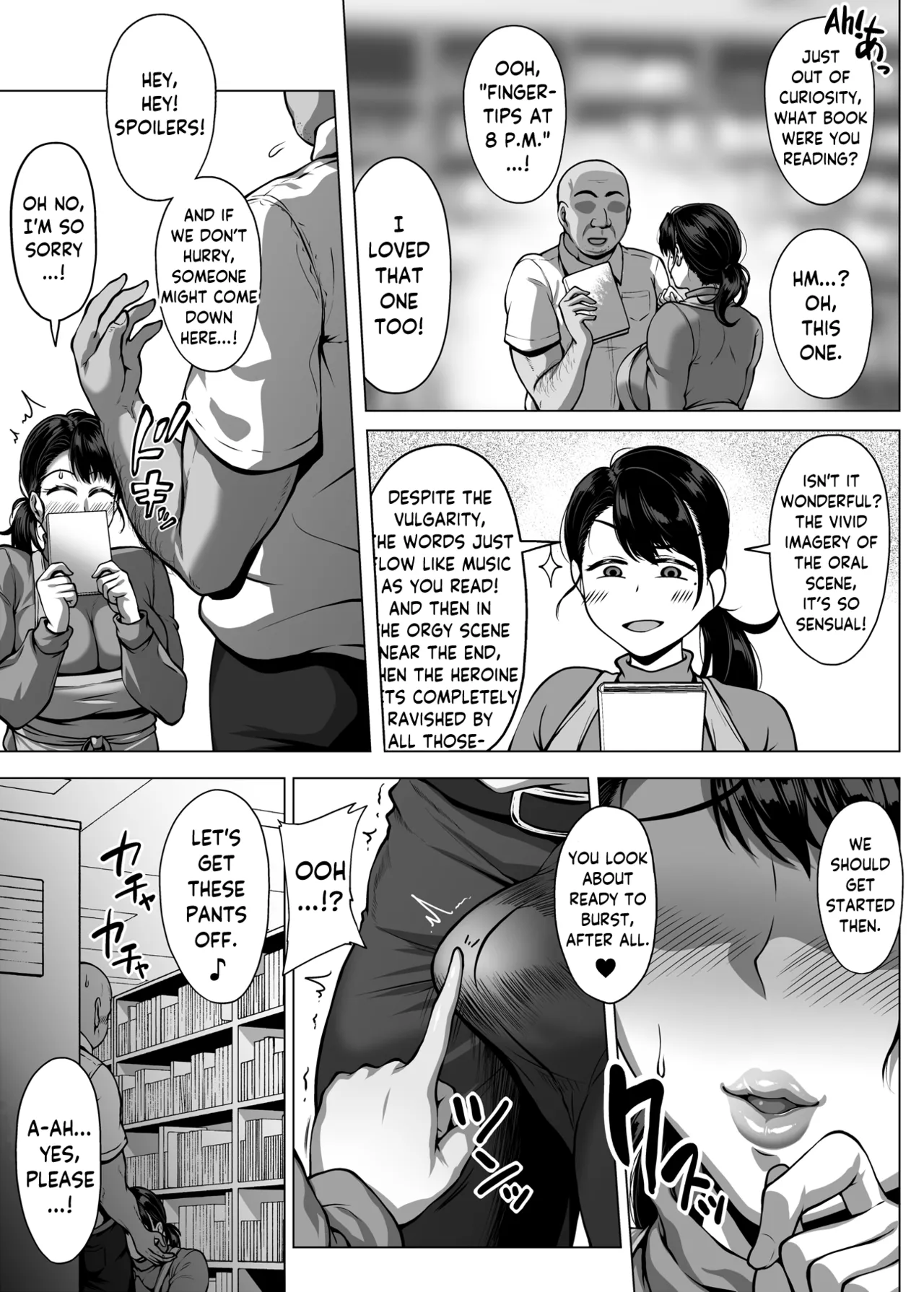 Lewd Librarian: Pussy for Loan page 63
