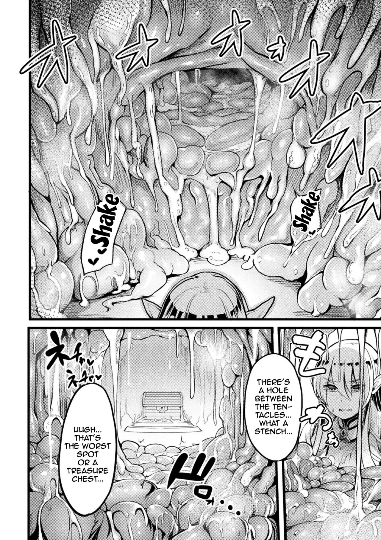 Lewd Trap Dungeon! The Elf Hunting Tentacle Hole Ep.1-3 page 16