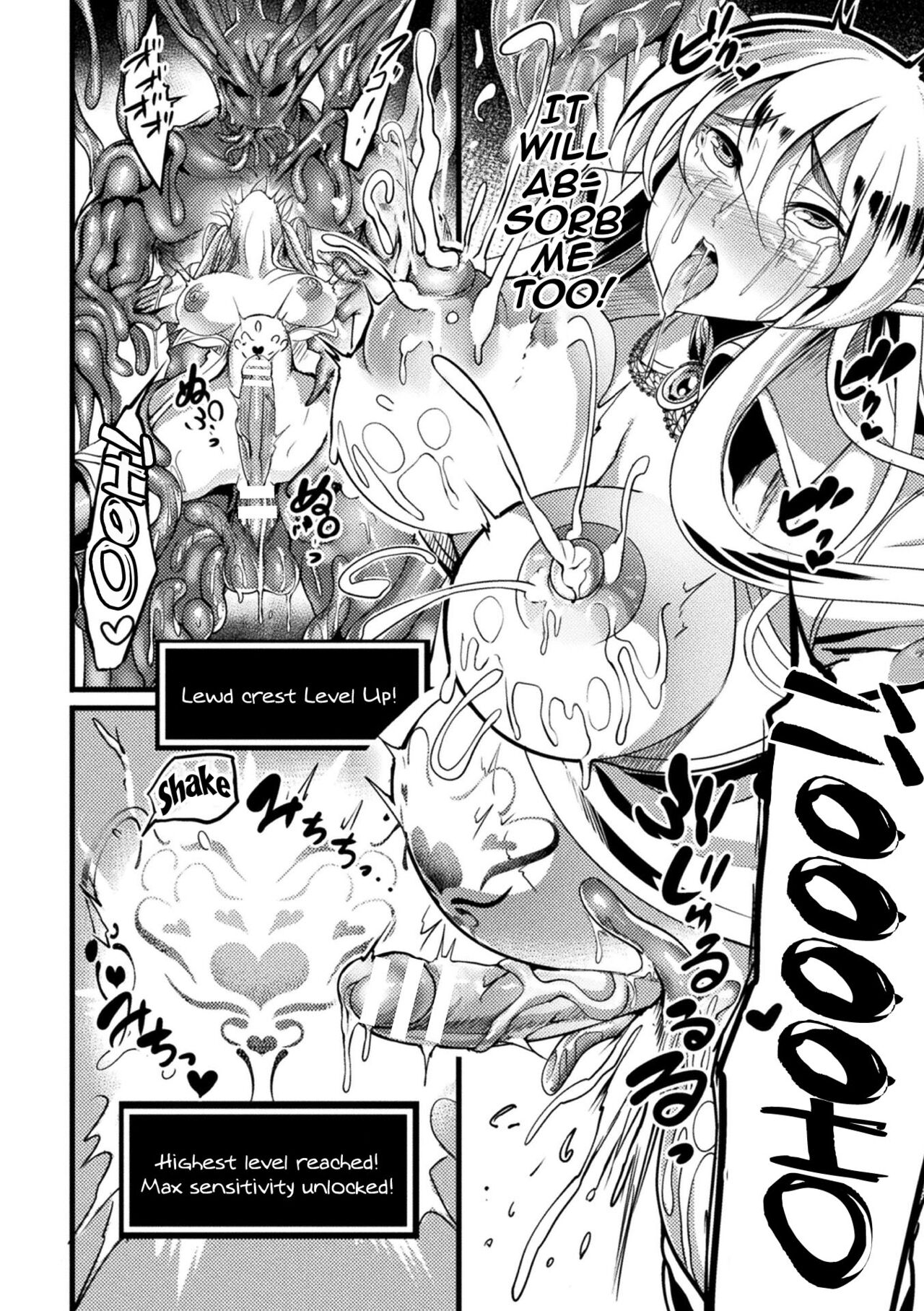 Lewd Trap Dungeon! The Elf Hunting Tentacle Hole Ep.1-3 page 58