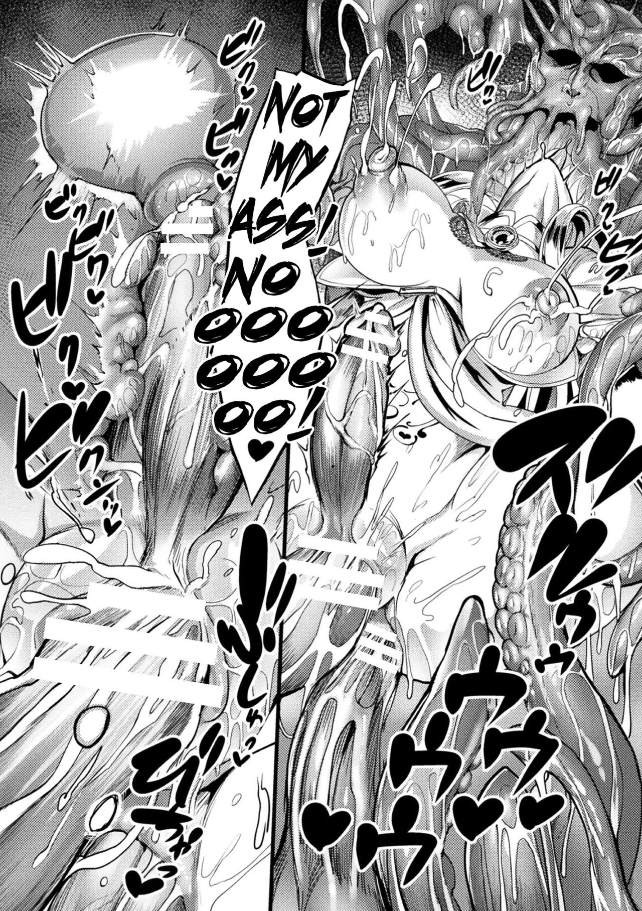 Lewd Trap Dungeon! The Elf Hunting Tentacle Hole Ep.1-3 page 62