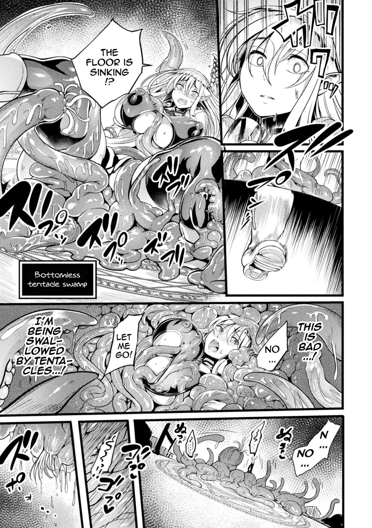 Lewd Trap Dungeon! The Elf Hunting Tentacle Hole Ep.1-3 page 7
