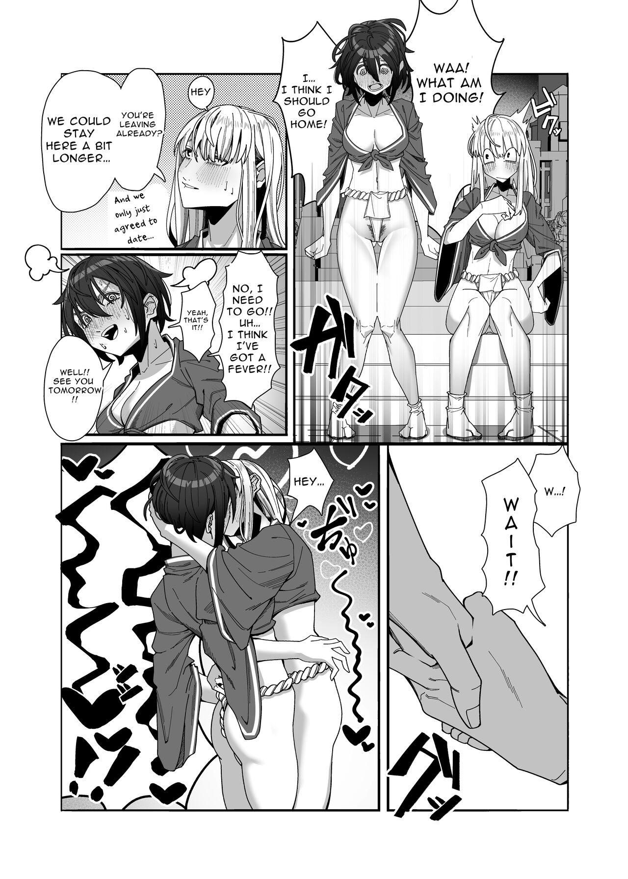 Lez Girls ~Lovely Loincloth Rubb'n~ page 16