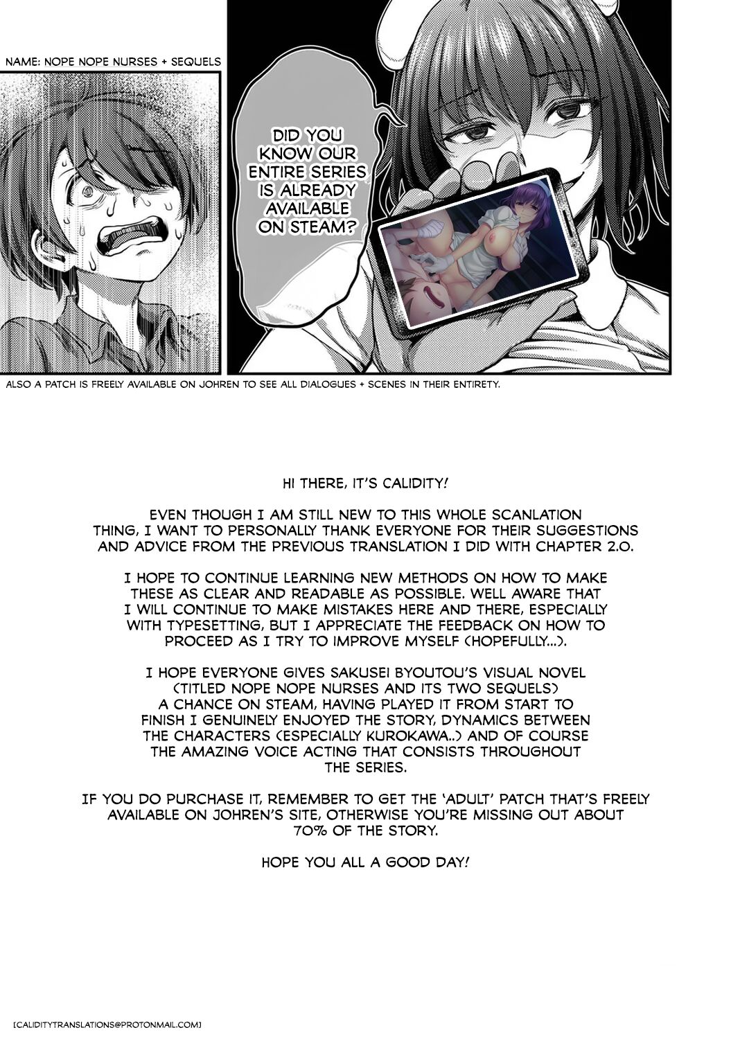 Life in a Hospital With Only the Worst Nurses! Ch. 2.5 page 42