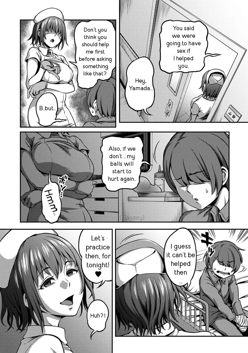 Life in a hospital with only the worst nurses Ch. 2 page 15