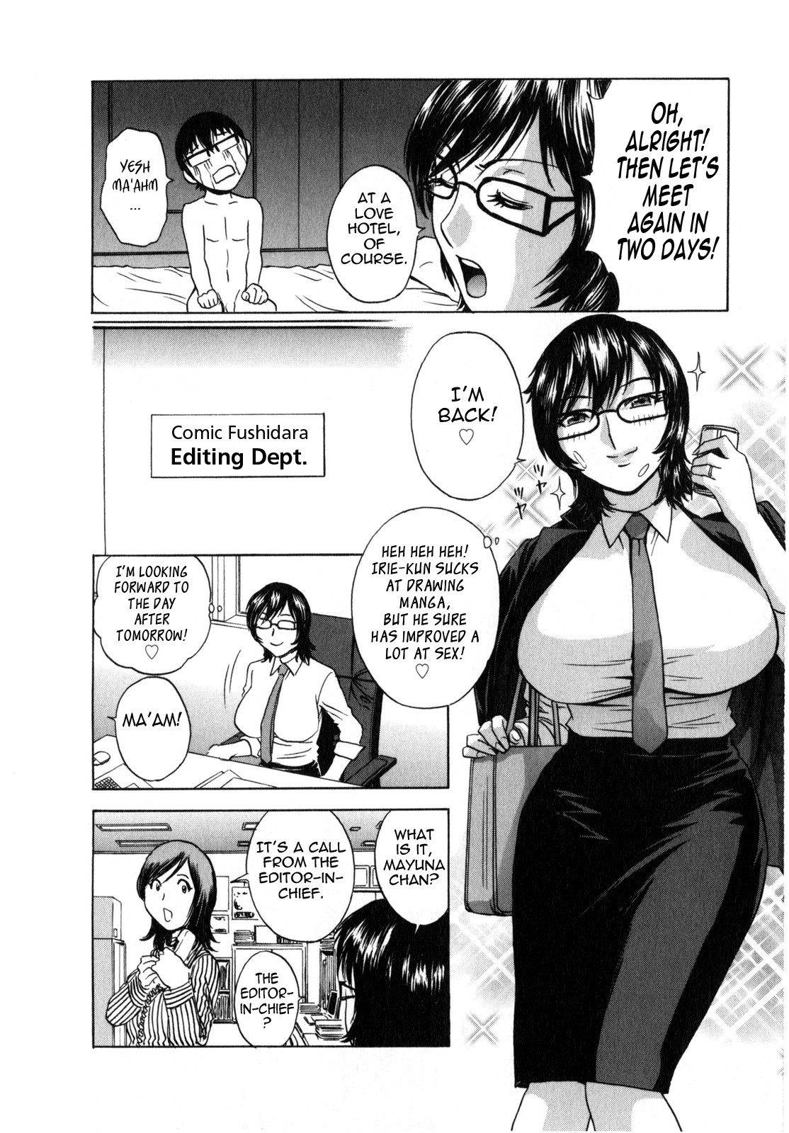 Life with Married Women Just Like a Manga 2 page 12