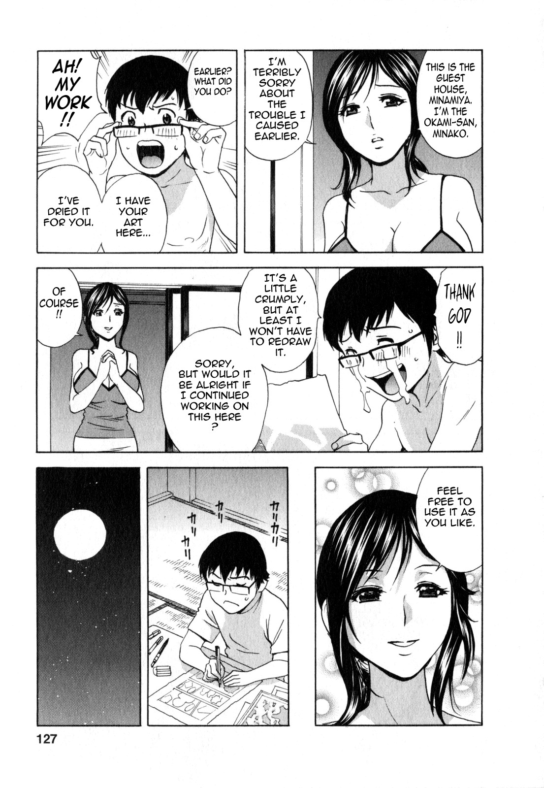 Life with Married Women Just Like a Manga 2 page 127