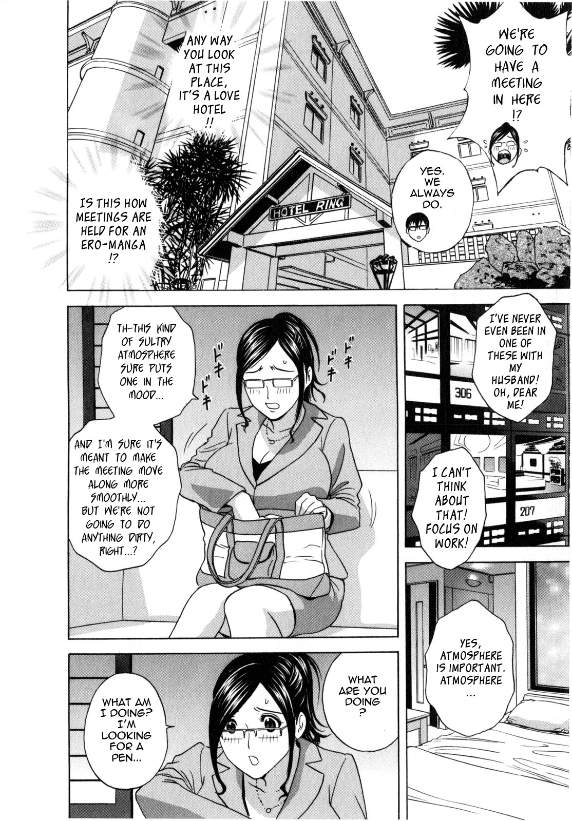 Life with Married Women Just Like a Manga 2 page 16