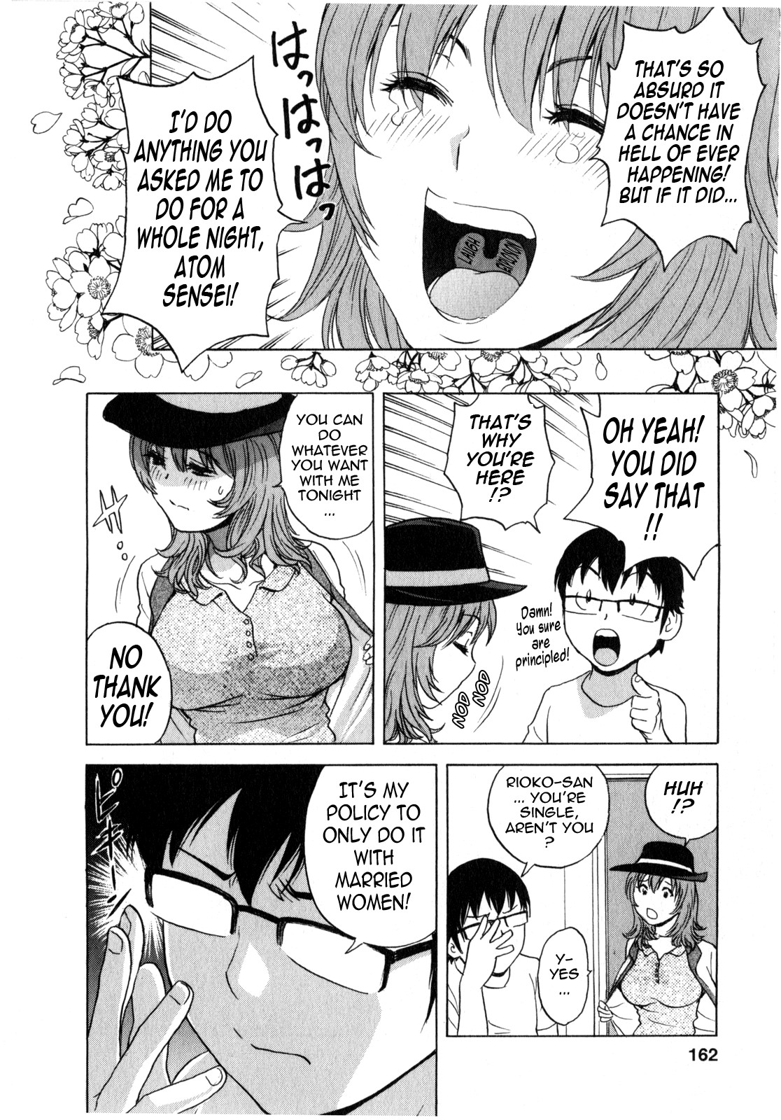 Life with Married Women Just Like a Manga 2 page 162