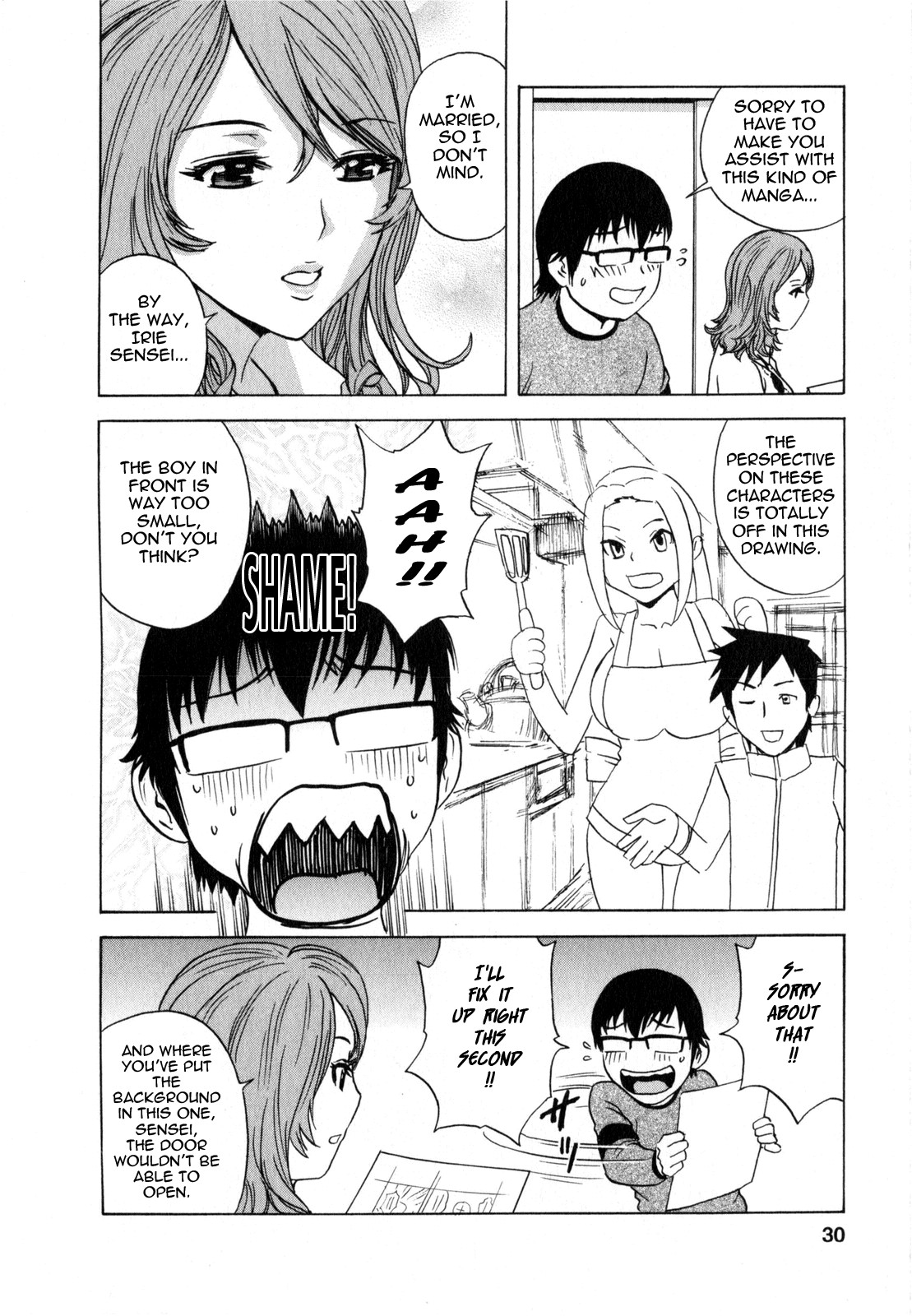 Life with Married Women Just Like a Manga 2 page 30