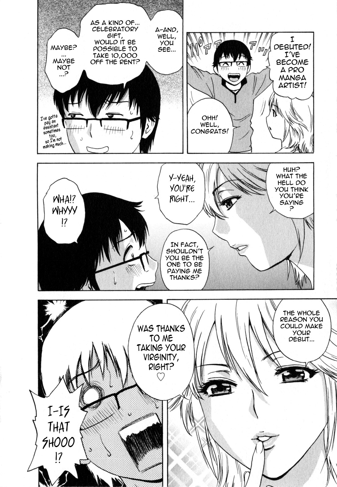 Life with Married Women Just Like a Manga 2 page 58