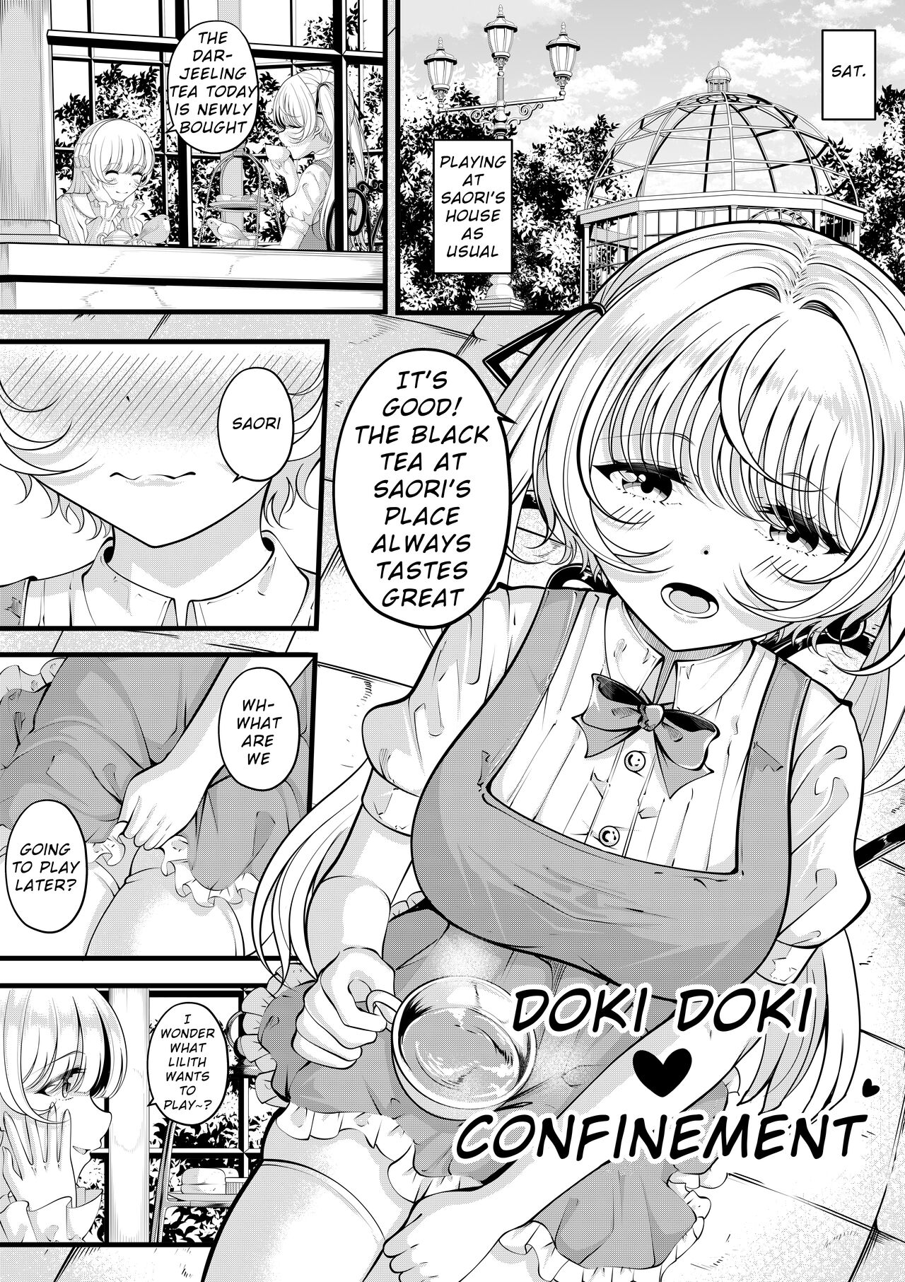 Lilith's Troubles—Doki Doki Confinement page 1
