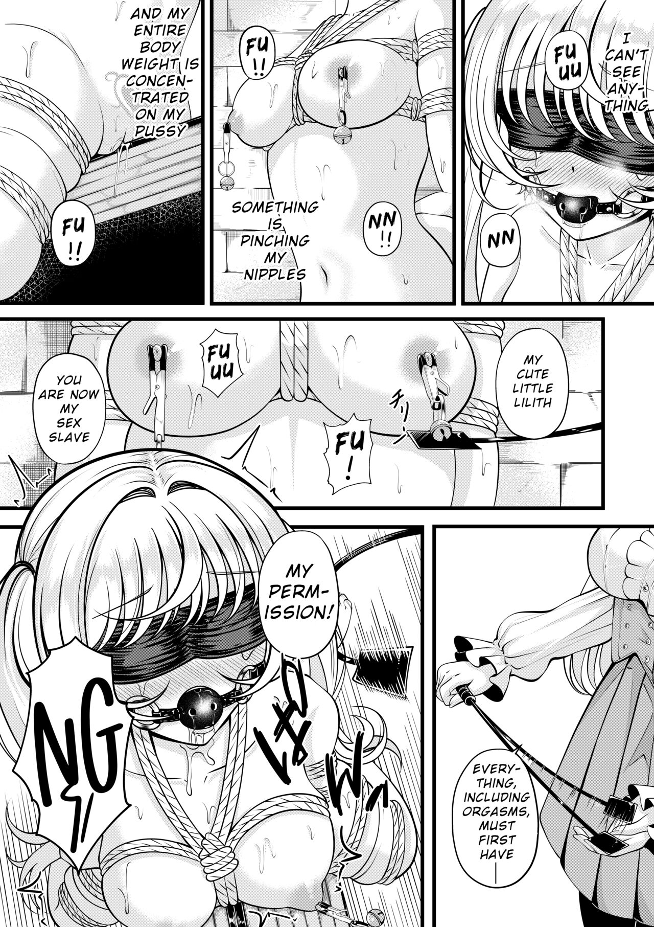Lilith's Troubles—Doki Doki Confinement page 10