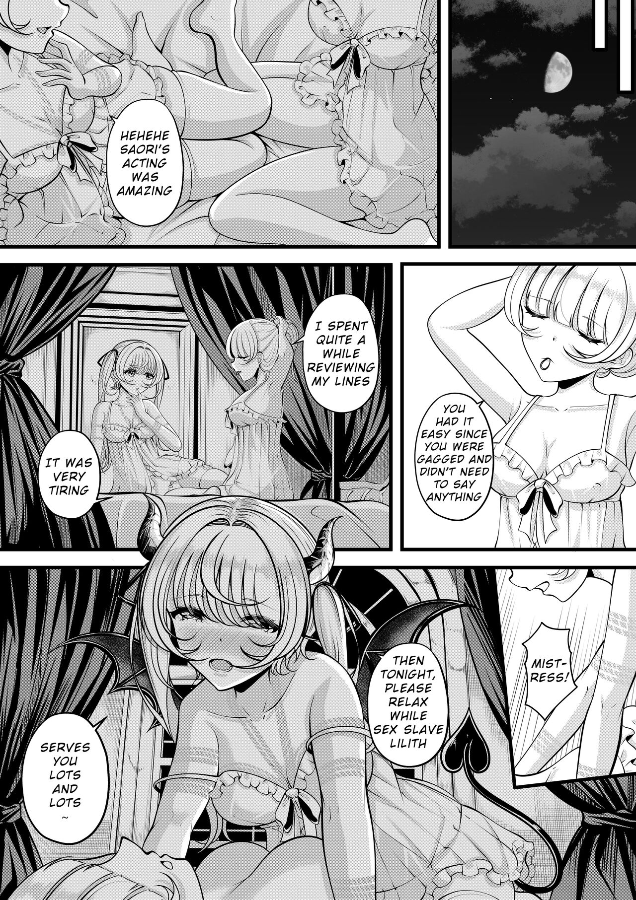 Lilith's Troubles—Doki Doki Confinement page 16