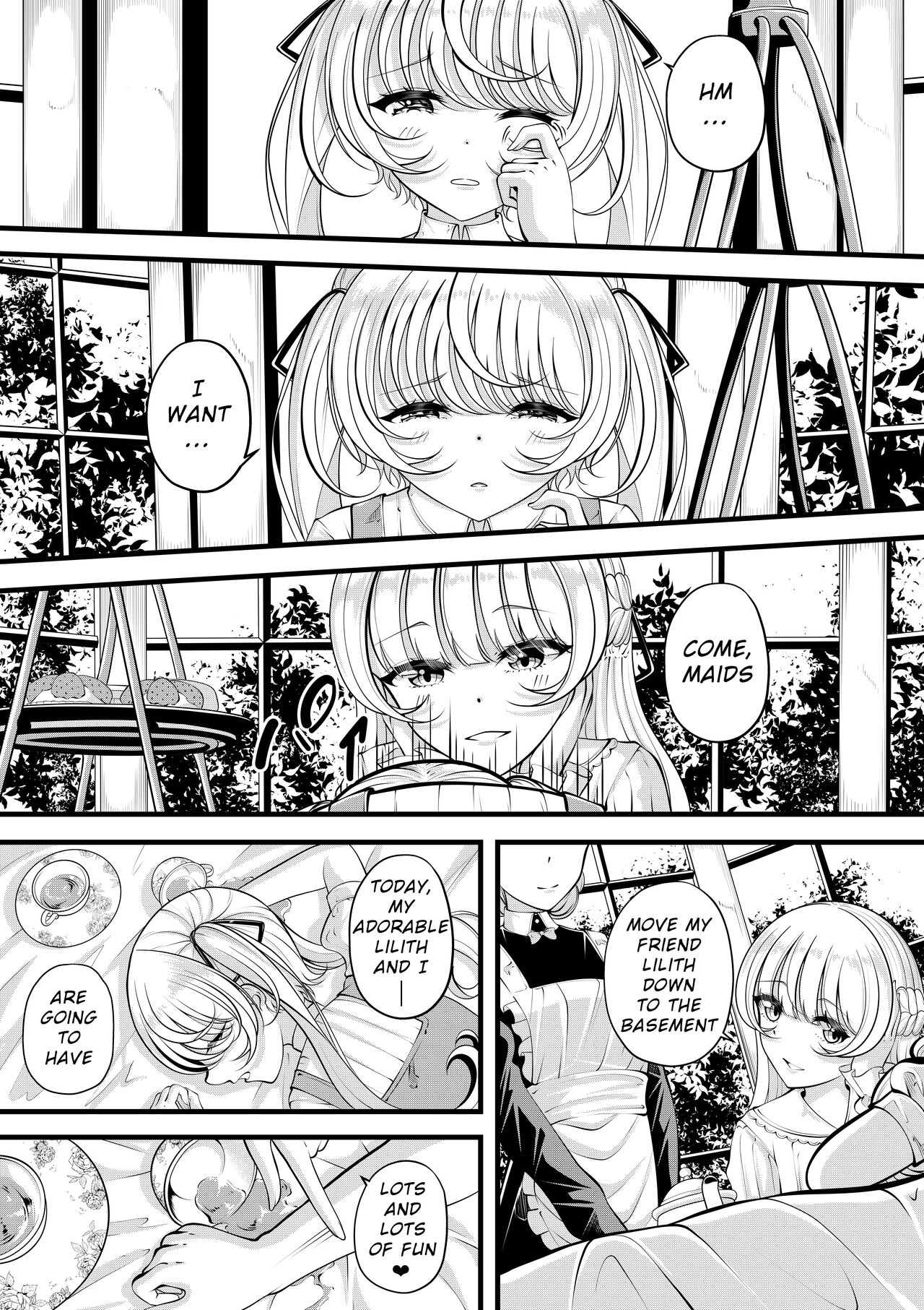 Lilith's Troubles—Doki Doki Confinement page 2
