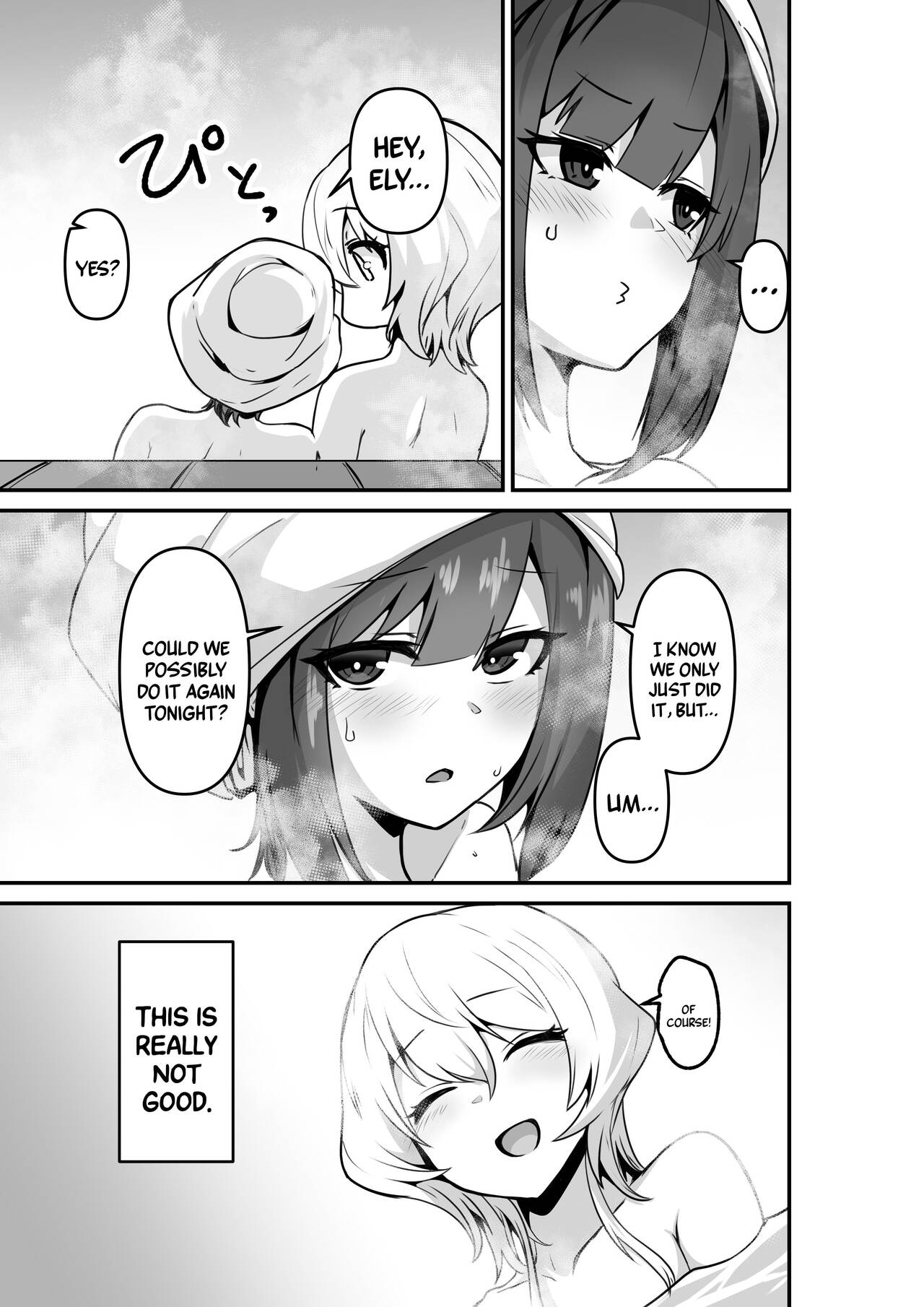 Listen! Now You're Going To Sleep With Me! page 19