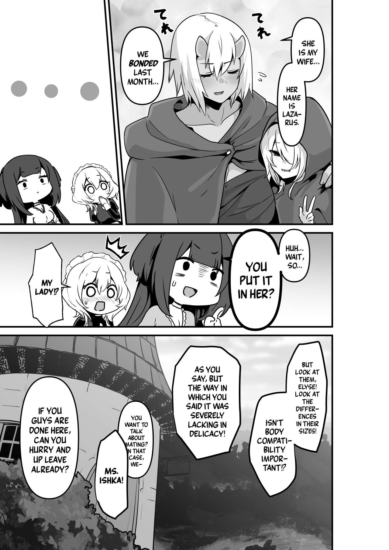 Listen! Now You're Going To Sleep With Me! page 9