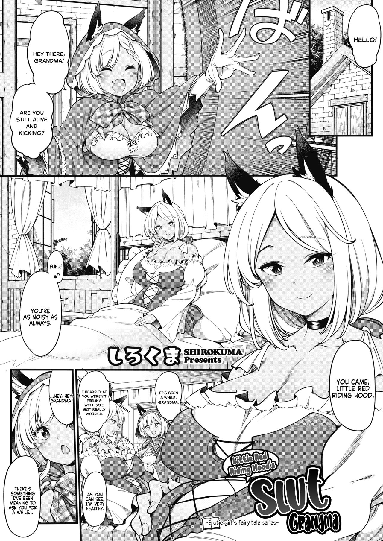 Little Red Riding Hood’s Slut Grandma page 1