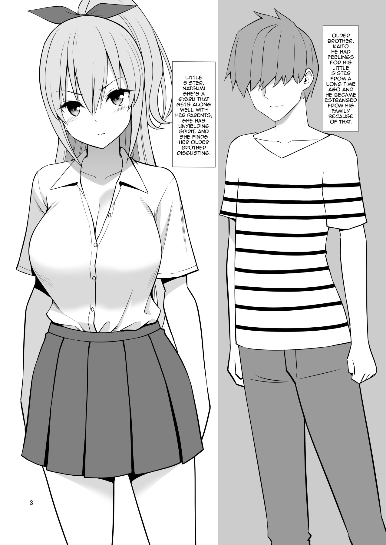 Little Sister Hypno Development "I Can't Move My Body!!" page 3