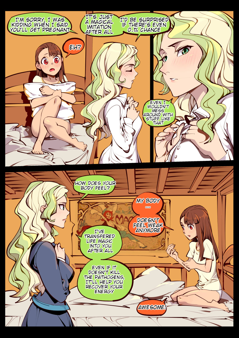 Little witch love page 20