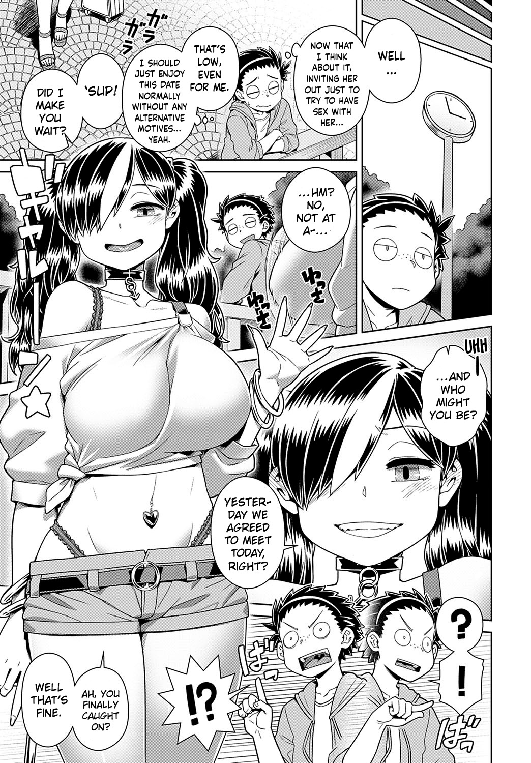 Lively Virgin-kun VS Plain Bitch-san page 3