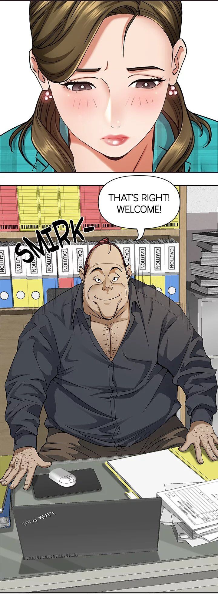 Living with a MILF - Side Story: Mrs. Choi tries to pay off the debt page 10