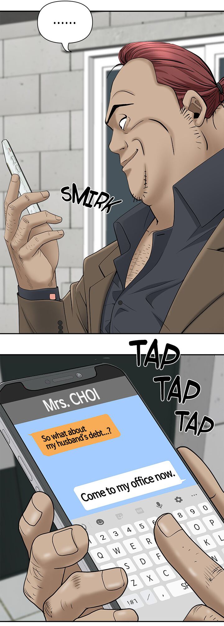 Living with a MILF - Side Story: Mrs. Choi tries to pay off the debt page 115