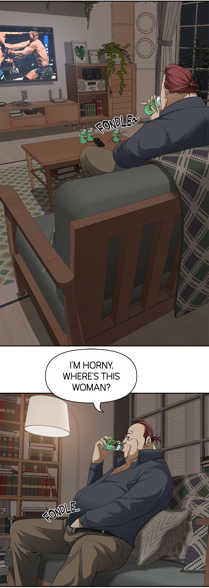 Living with a MILF - Side Story: Mrs. Choi tries to pay off the debt page 121