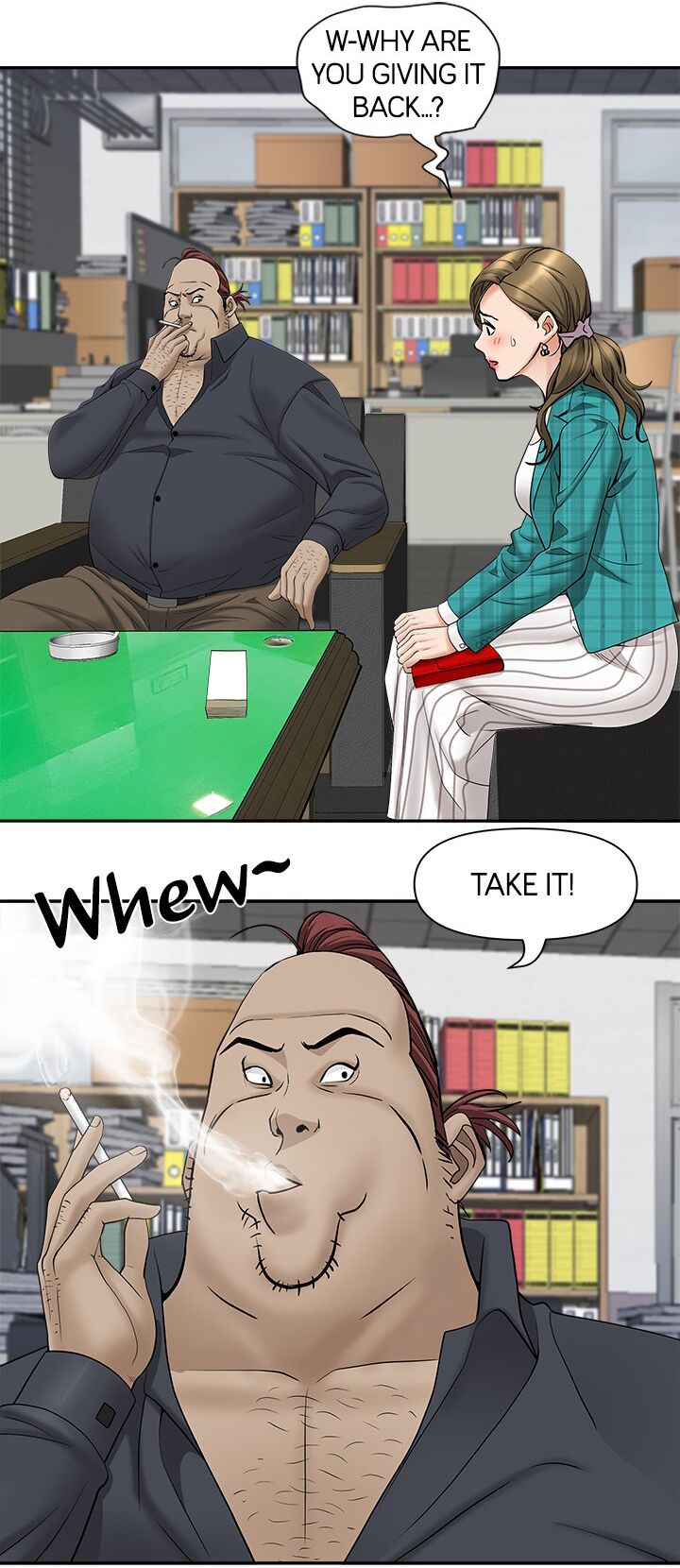Living with a MILF - Side Story: Mrs. Choi tries to pay off the debt page 125