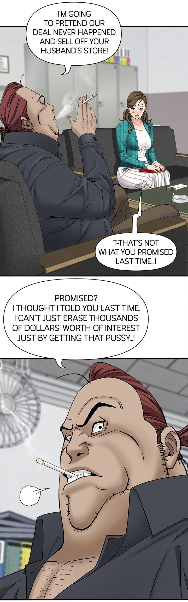 Living with a MILF - Side Story: Mrs. Choi tries to pay off the debt page 126
