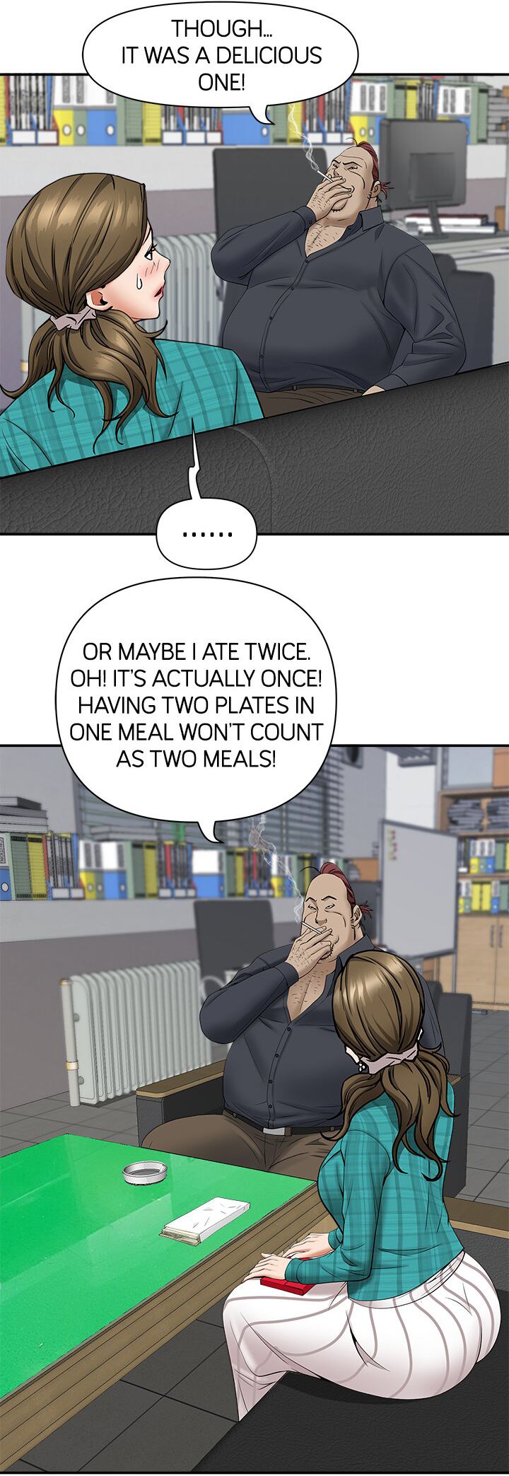 Living with a MILF - Side Story: Mrs. Choi tries to pay off the debt page 127
