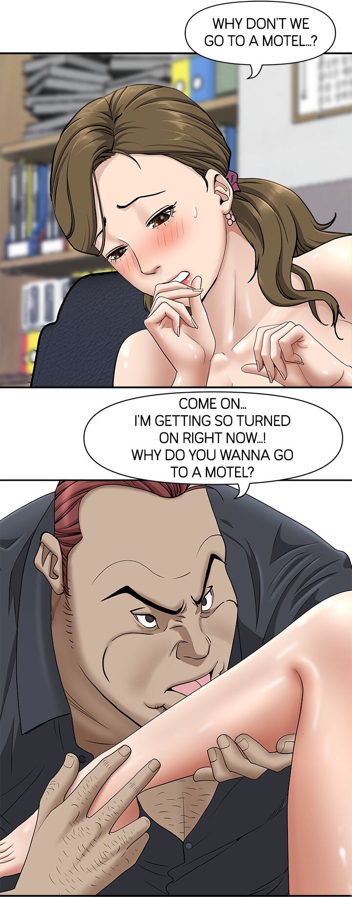 Living with a MILF - Side Story: Mrs. Choi tries to pay off the debt page 137