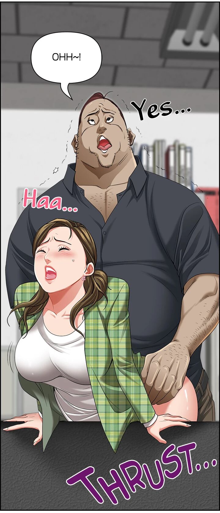 Living with a MILF - Side Story: Mrs. Choi tries to pay off the debt page 216