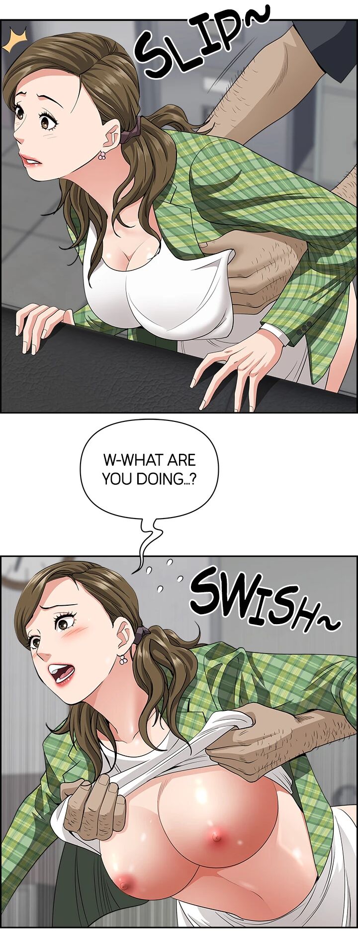 Living with a MILF - Side Story: Mrs. Choi tries to pay off the debt page 244