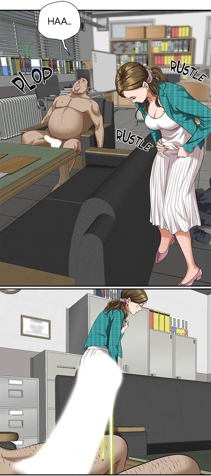 Living with a MILF - Side Story: Mrs. Choi tries to pay off the debt page 72