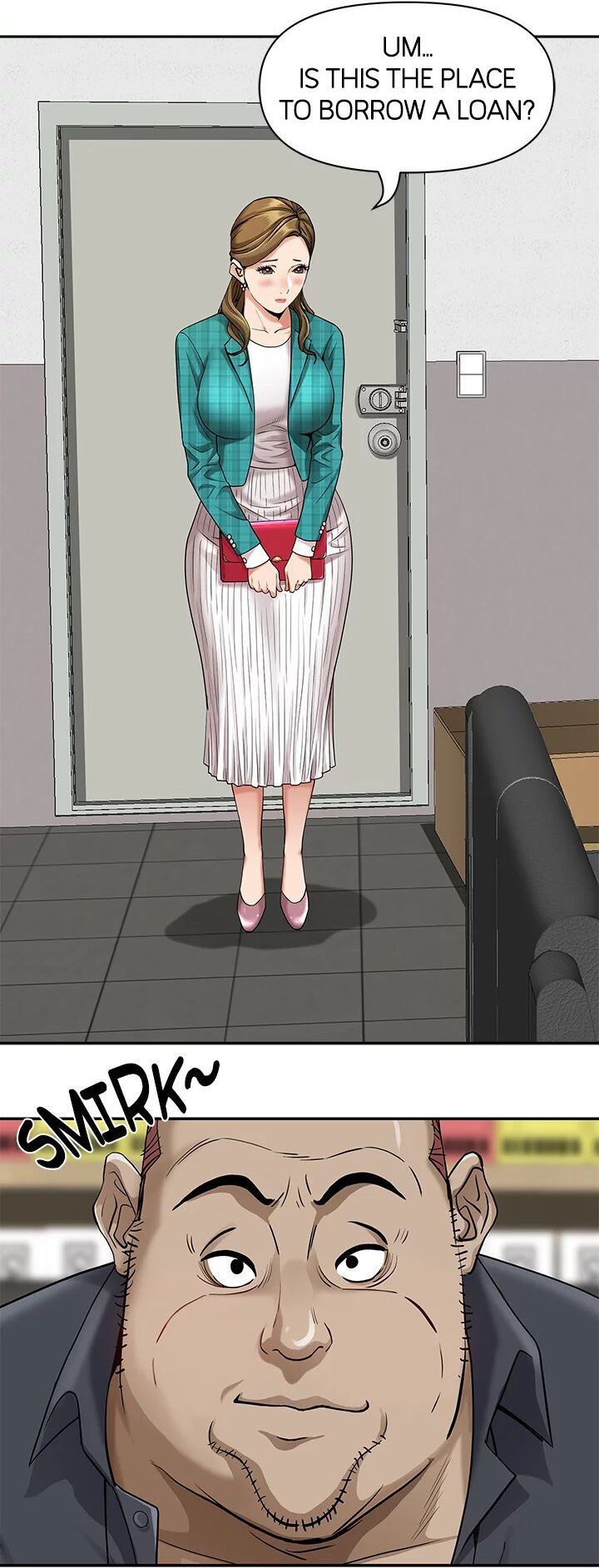 Living with a MILF - Side Story: Mrs. Choi tries to pay off the debt page 9