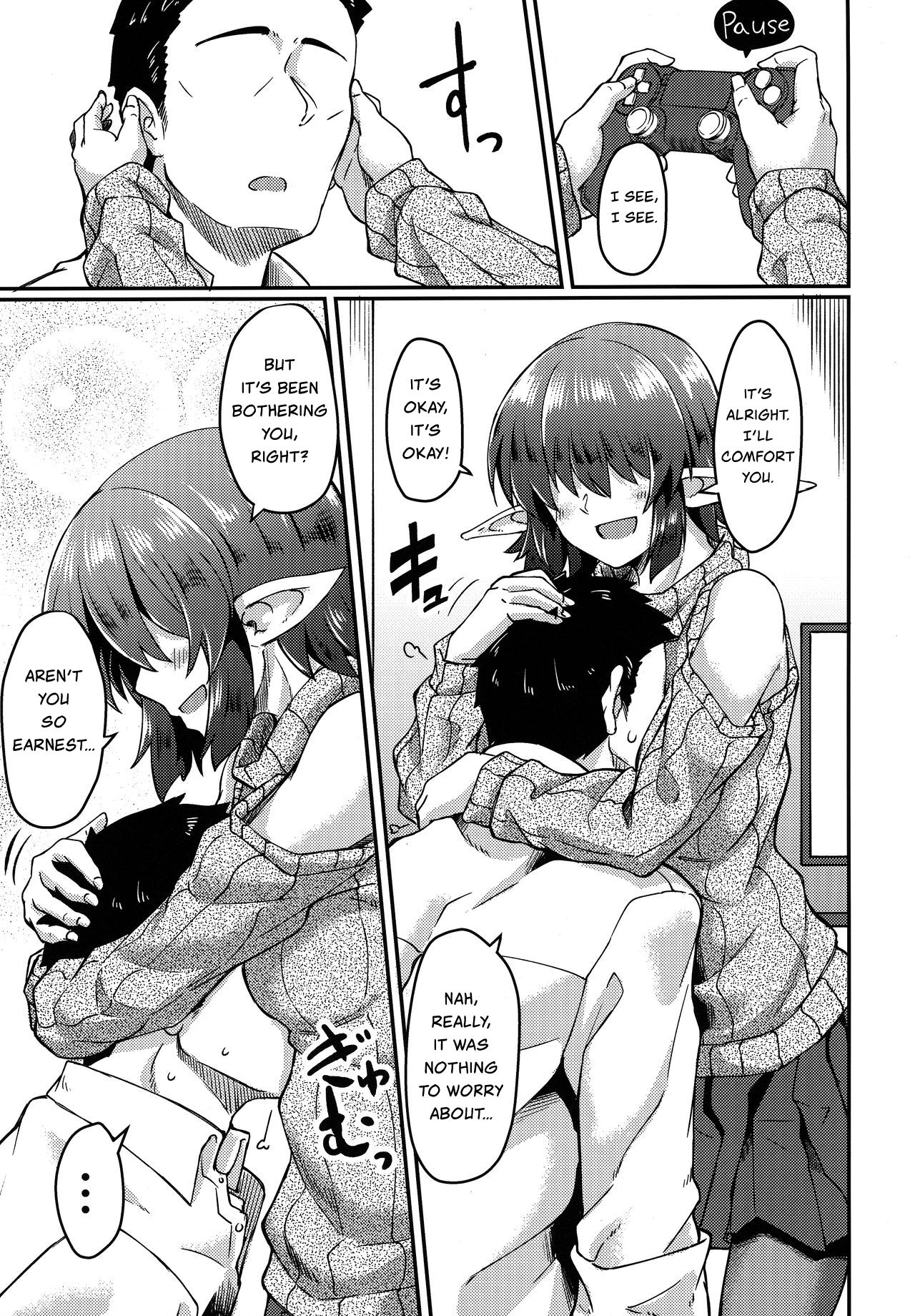 Living with an Elf Whose Hair Hides Her Eyes page 6