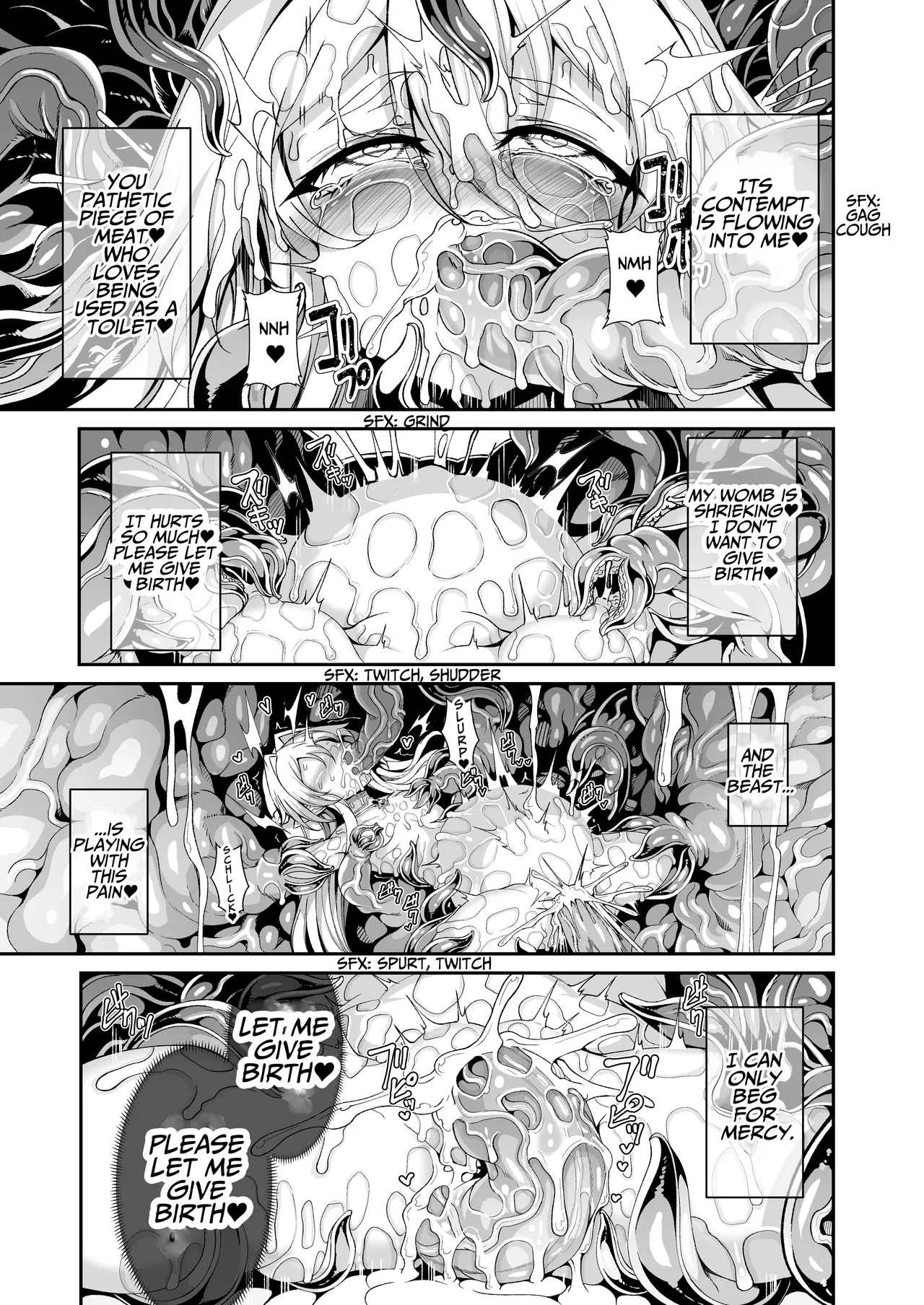 Llyeg in the Prison of Seminal Servitude ~Death Wish of Abominable and Masturbatory Sex~ page 28