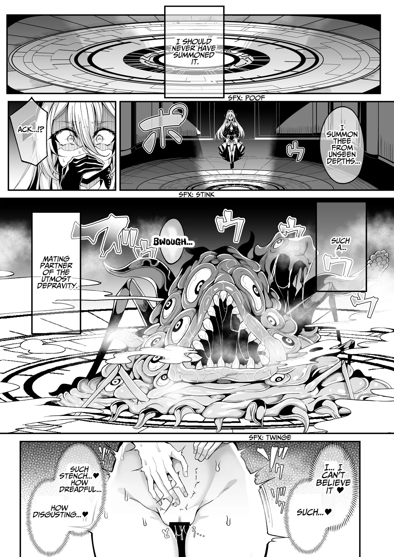 Llyeg in the Prison of Seminal Servitude ~Death Wish of Abominable and Masturbatory Sex~ page 5