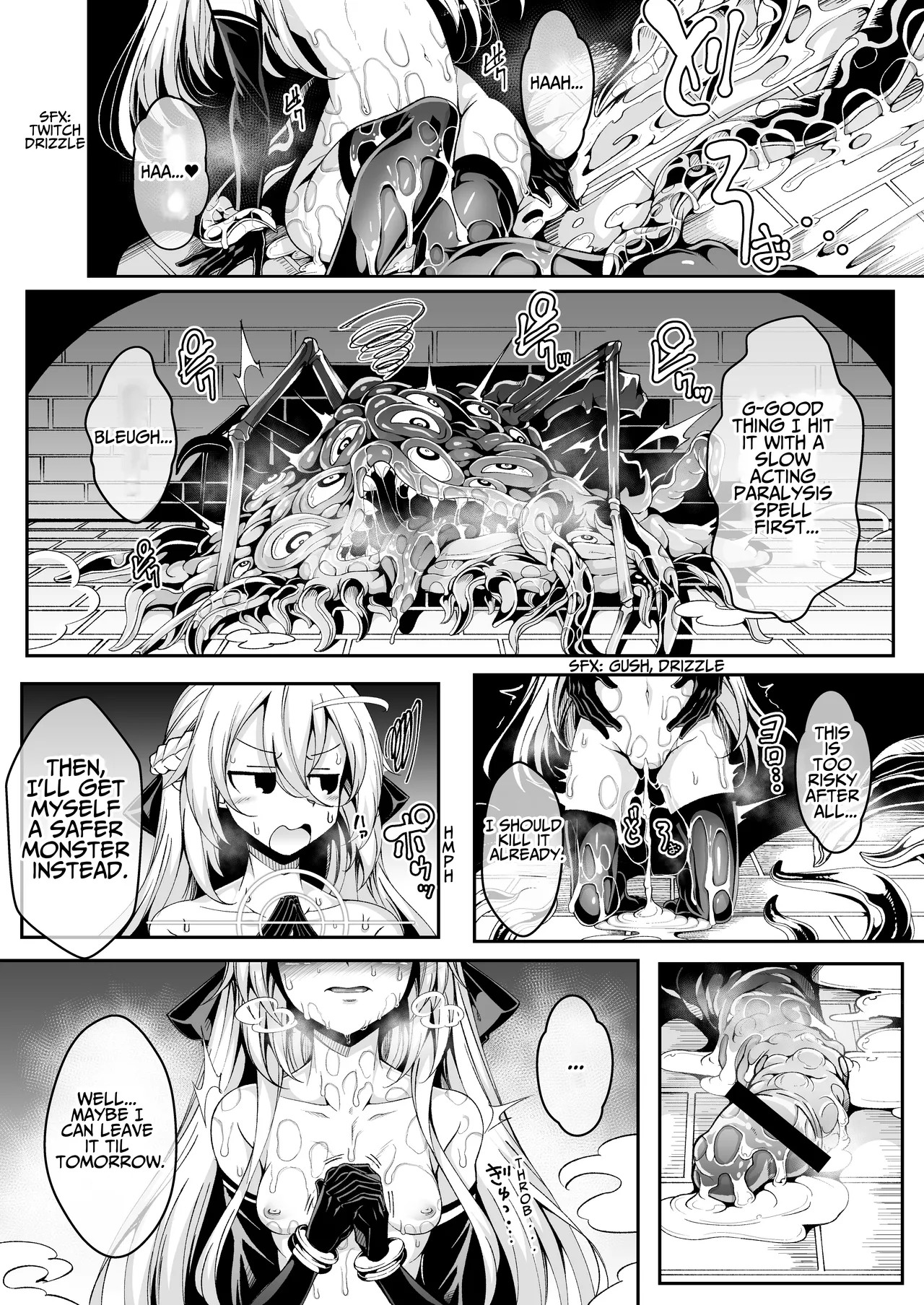 Llyeg in the Prison of Seminal Servitude ~Death Wish of Abominable and Masturbatory Sex~ page 7
