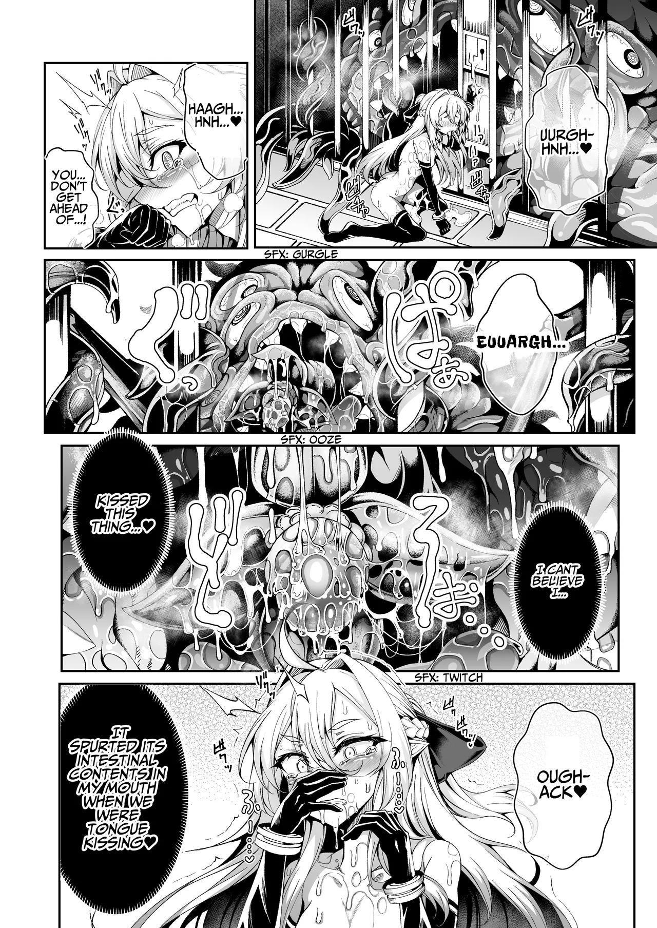 Llyeg in the Prison of Seminal Servitude ~Death Wish of Abominable and Masturbatory Sex~ page 9