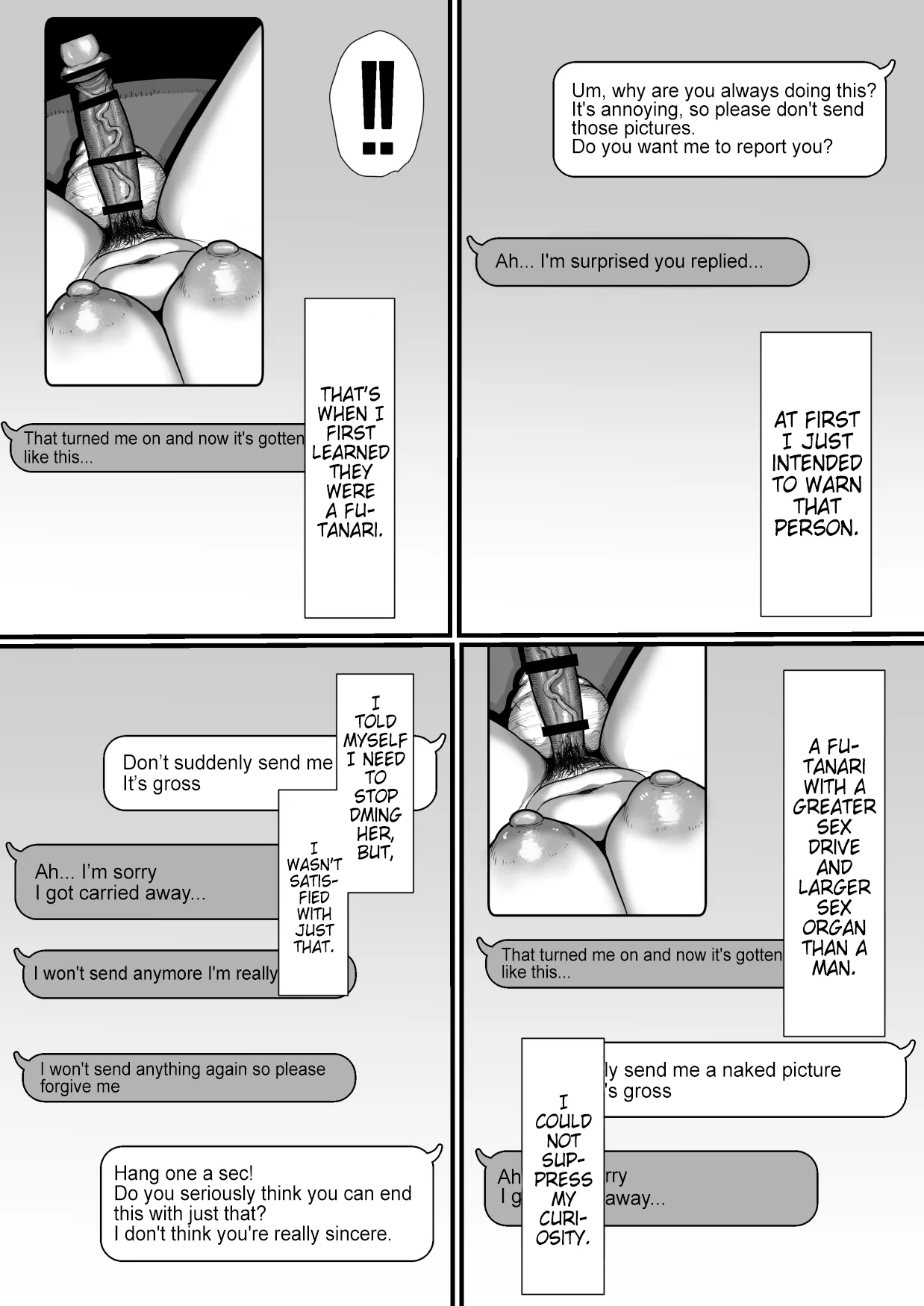 Log of a 35 Year Old, Orgasming From a Futanari’s Huge Penis, Then Getting Divorced page 7