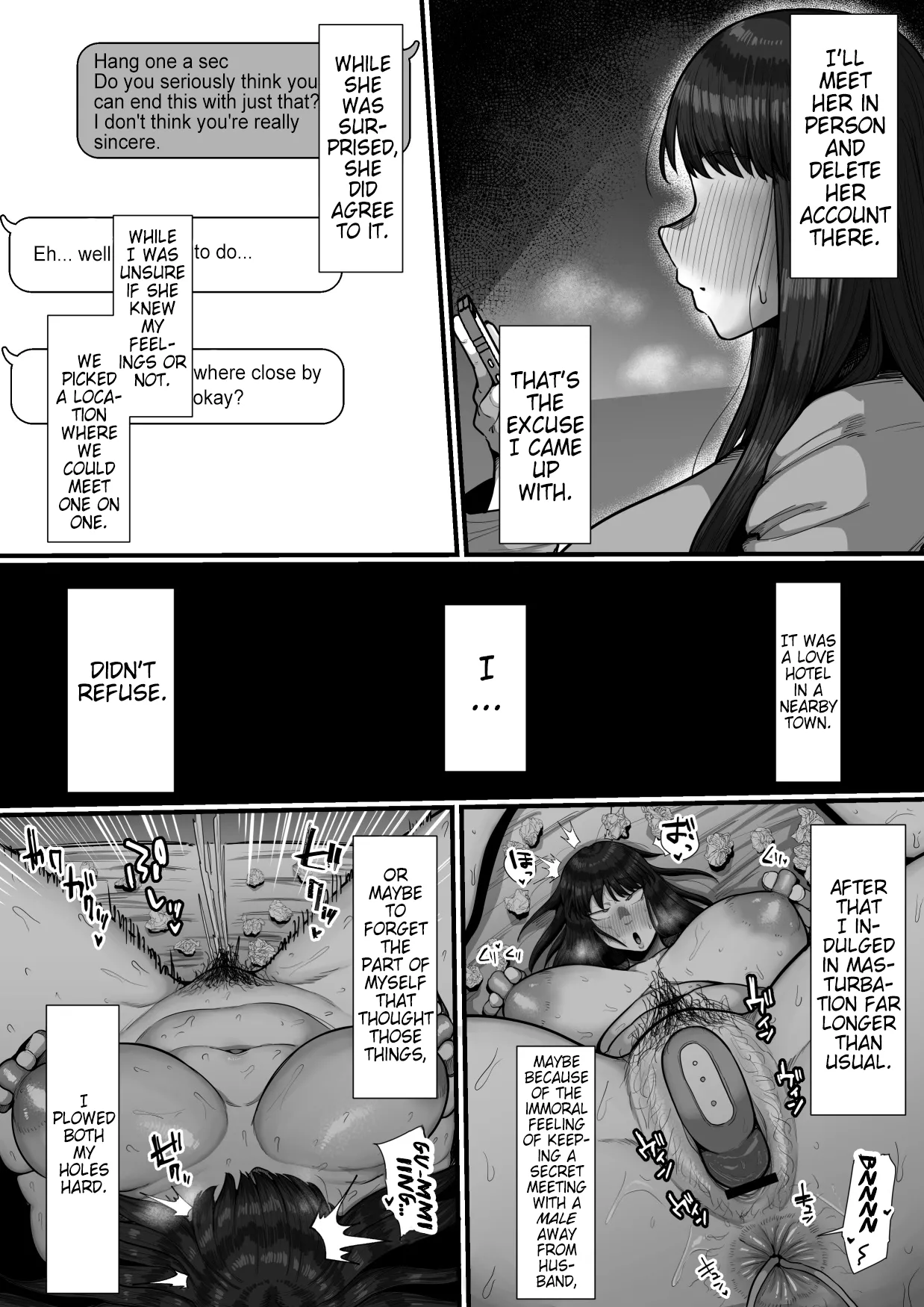 Log of a 35 Year Old, Orgasming From a Futanari’s Huge Penis, Then Getting Divorced page 8