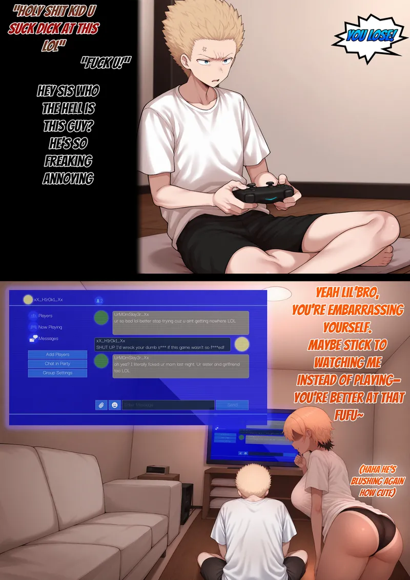 losing my loved ones to the new transfer student! Part 2 page 8